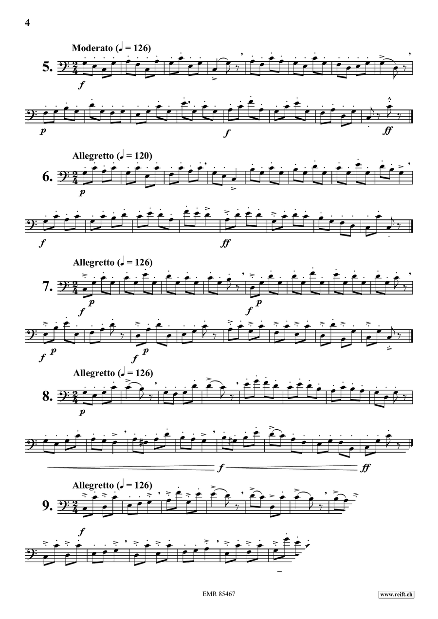 70 Little Studies 70 Little Studies Bassoon Solo scores gallery preview page 4