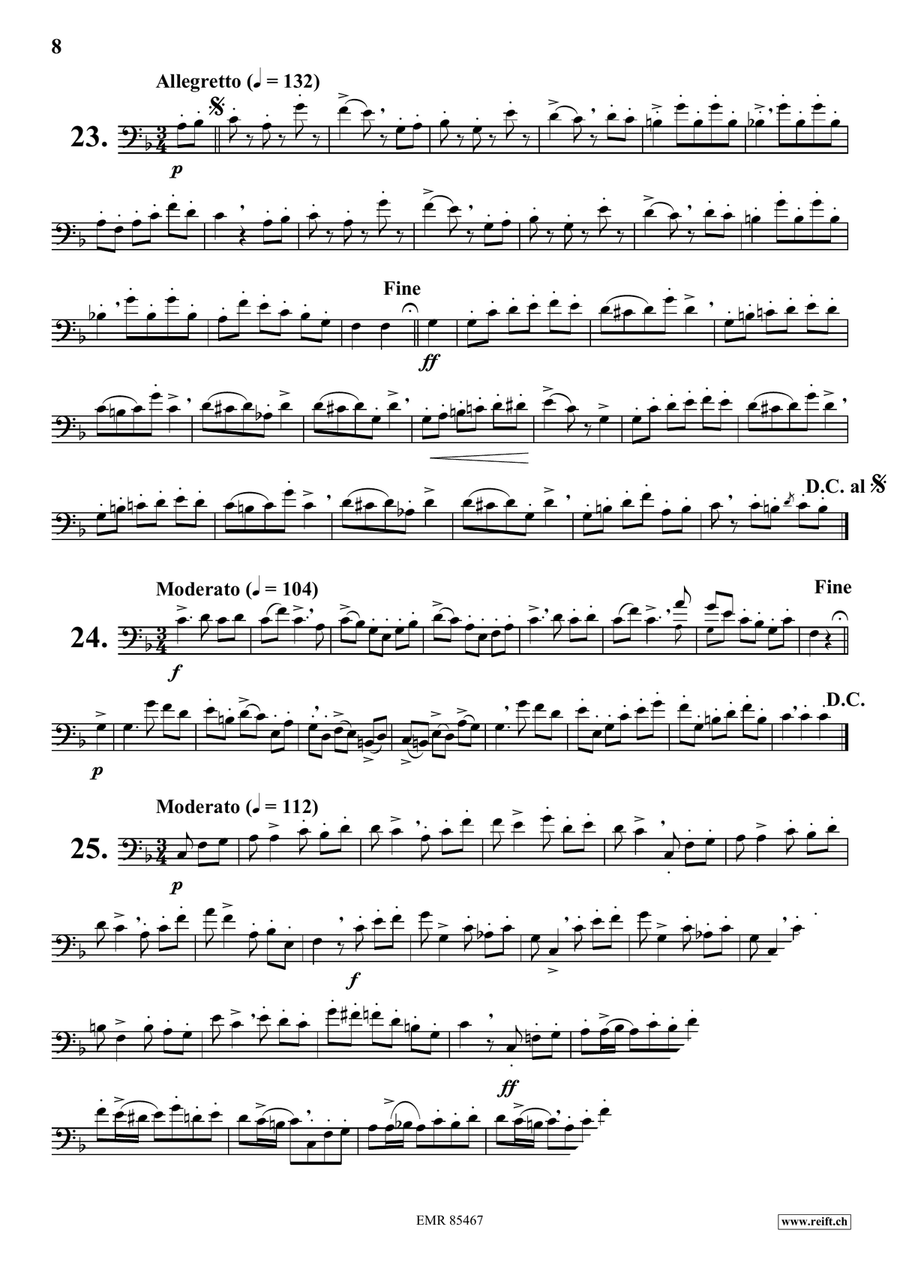 70 Little Studies 70 Little Studies Bassoon Solo scores gallery preview page 8