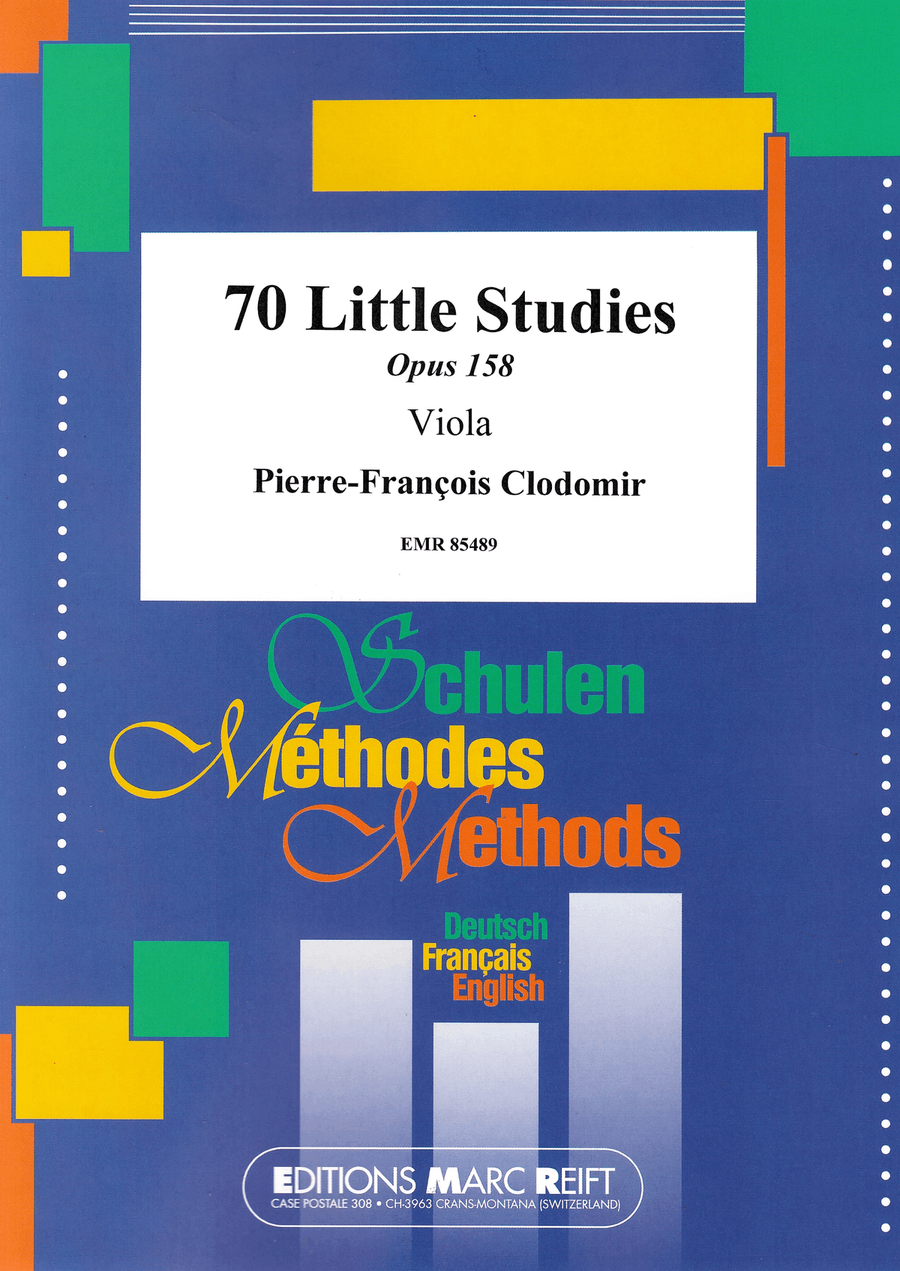 70 Little Studies 70 Little Studies Viola Solo scores gallery preview page 1