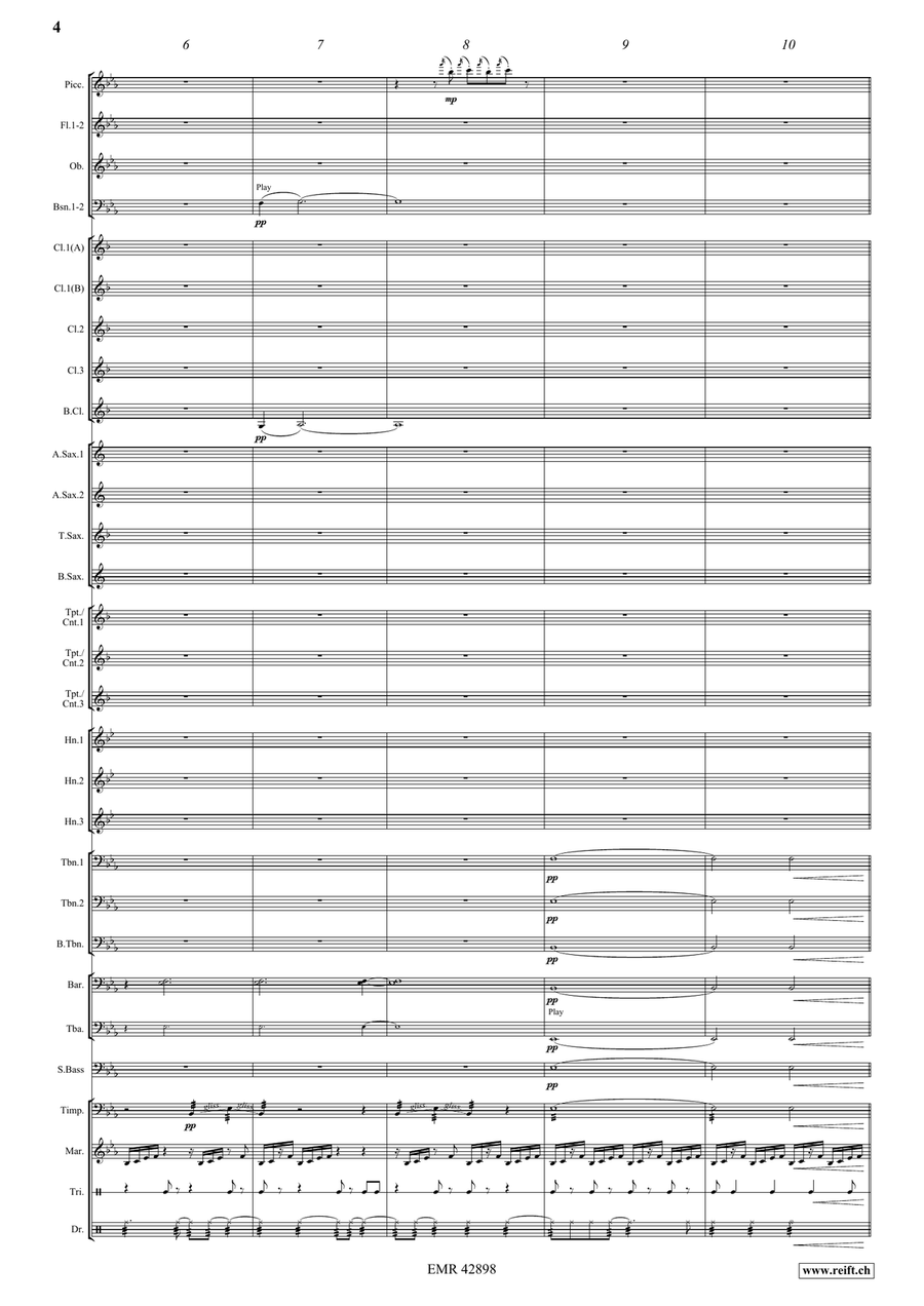 Mosi-oa-Tunya Mosi-oa-Tunya Concert Band scores gallery preview page 6