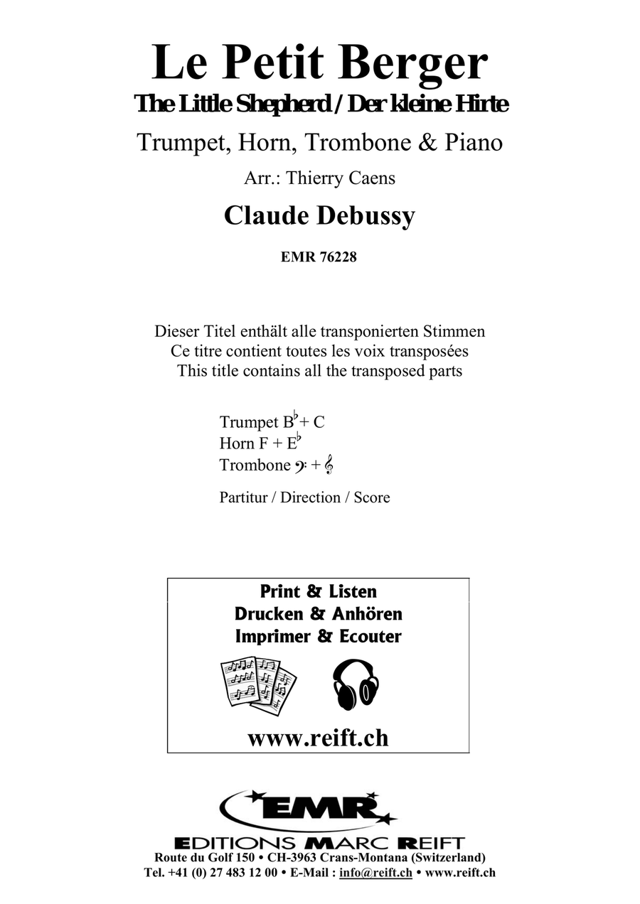 Le Petit Berger Le Petit Berger Horn scores gallery preview page 2
