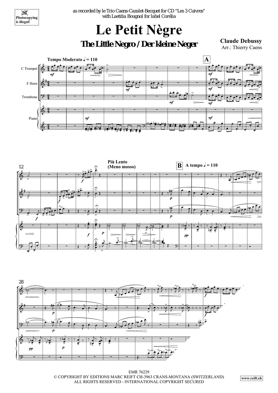 Le Petit Nègre Le Petit Nègre Horn scores gallery preview page 3