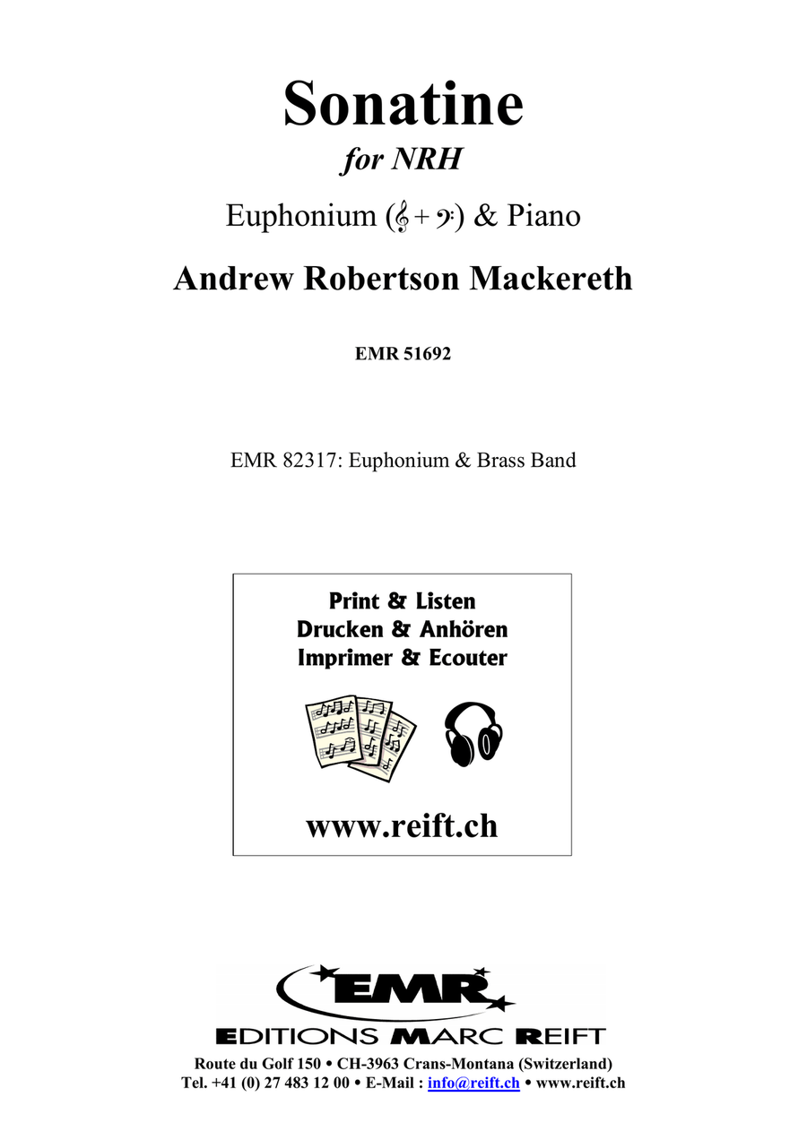 Sonatine Sonatine Euphonium scores gallery preview page 2