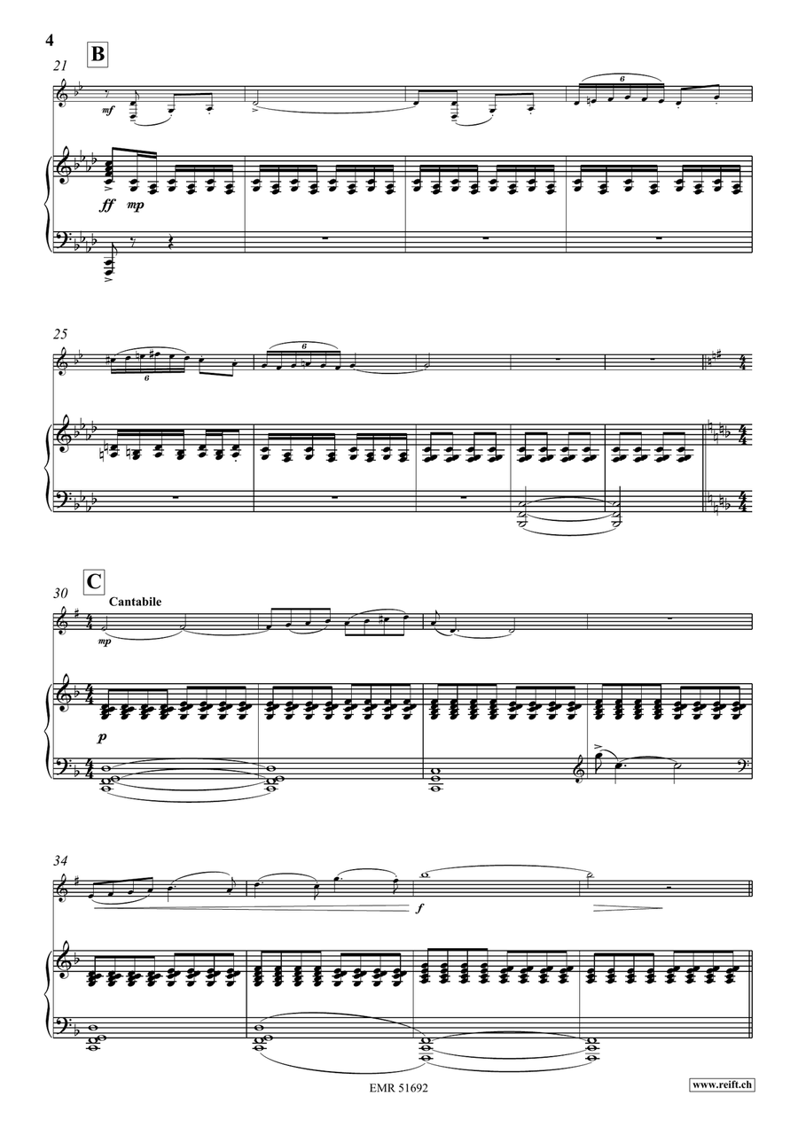 Sonatine Sonatine Euphonium scores gallery preview page 7