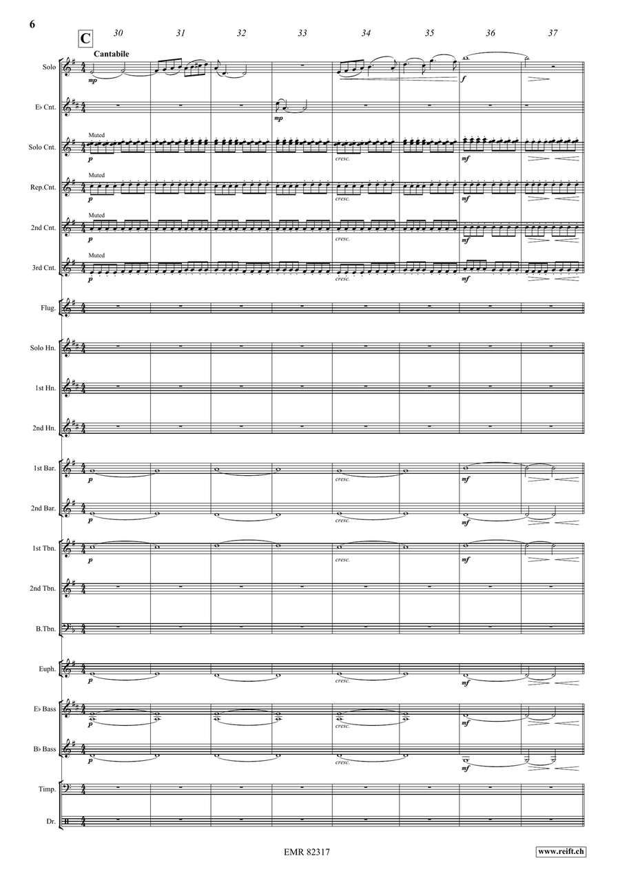 Sonatine Sonatine Brass Band scores gallery preview page 8