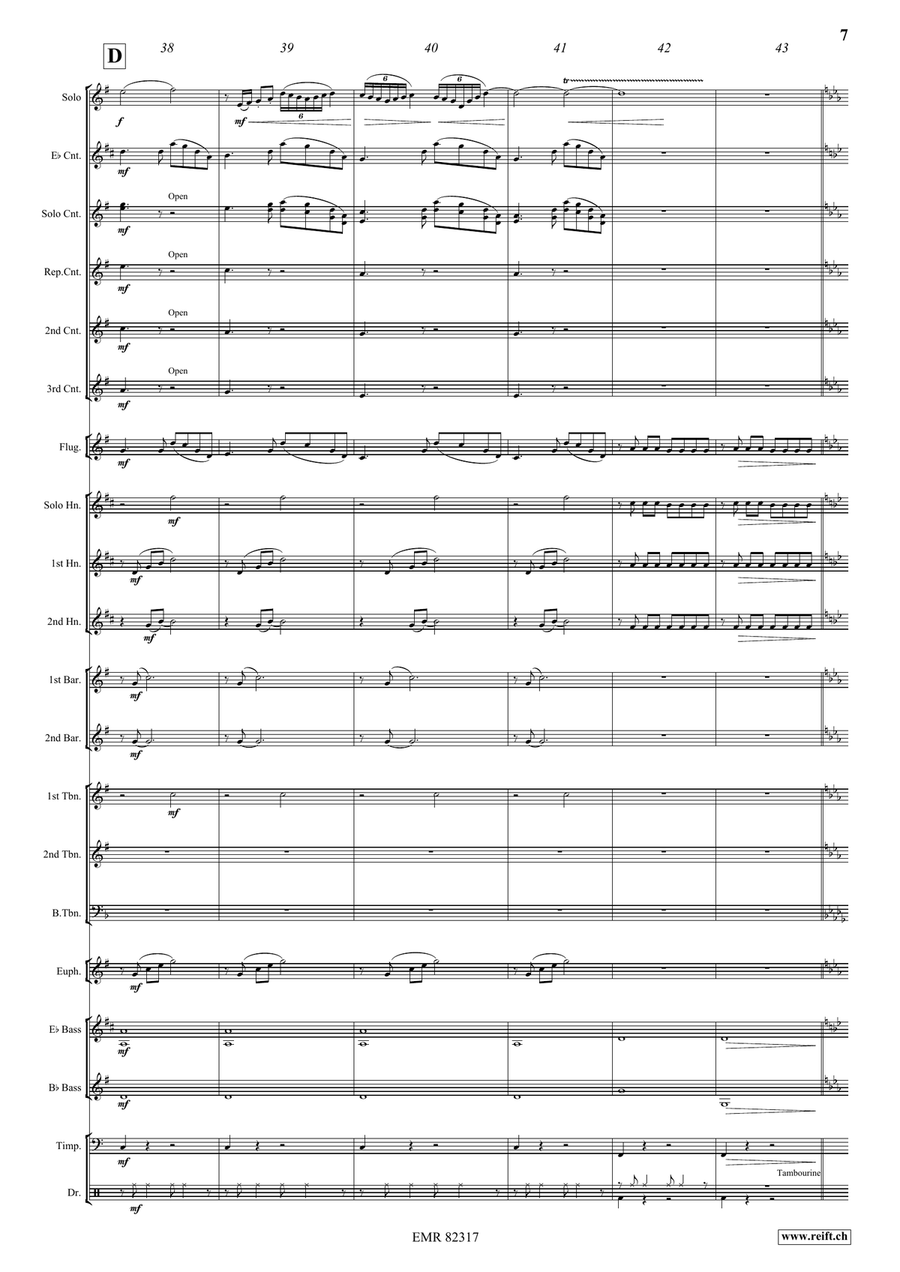 Sonatine Sonatine Brass Band scores gallery preview page 9