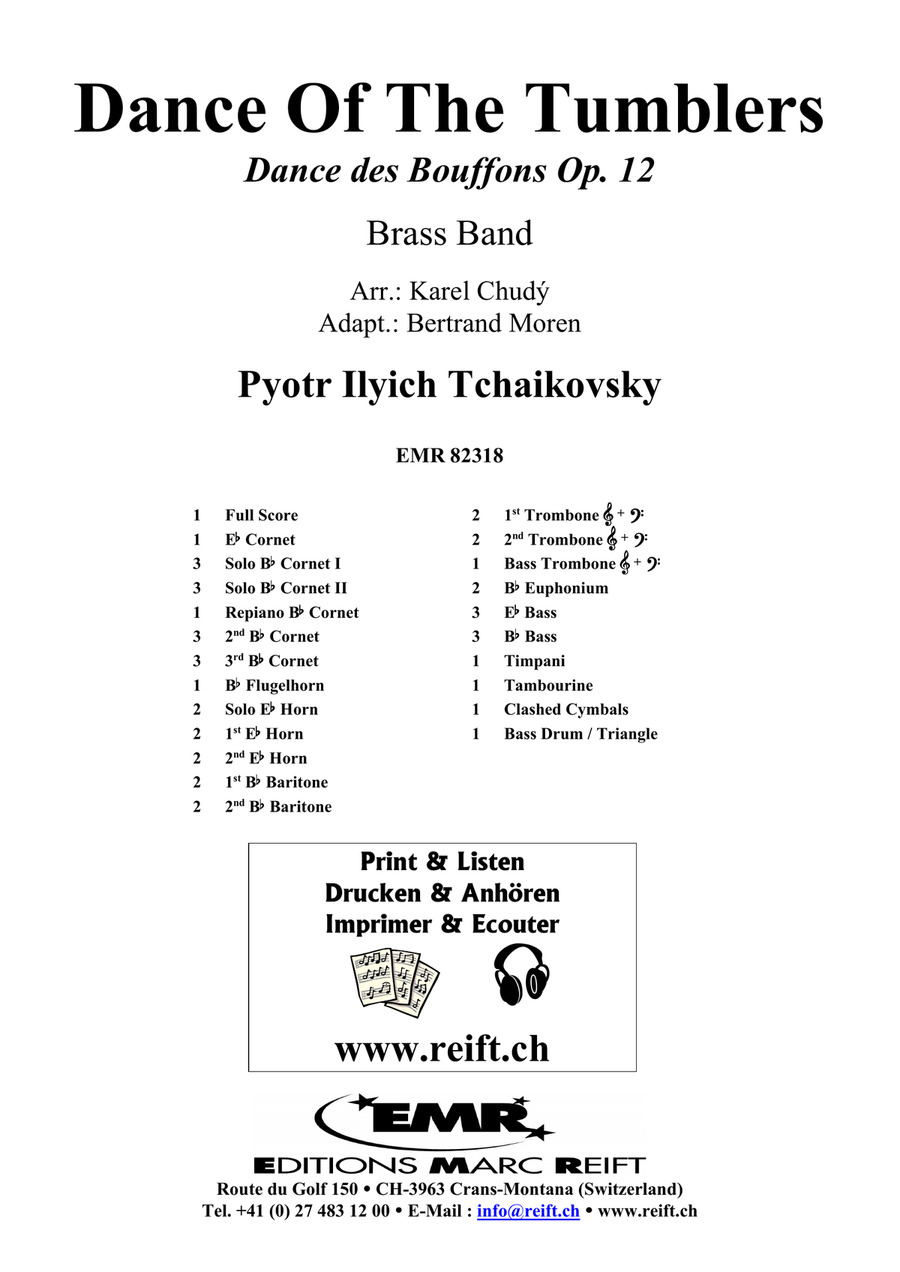 Dance of The Tumblers Dance of The Tumblers Brass Band scores gallery preview page 2