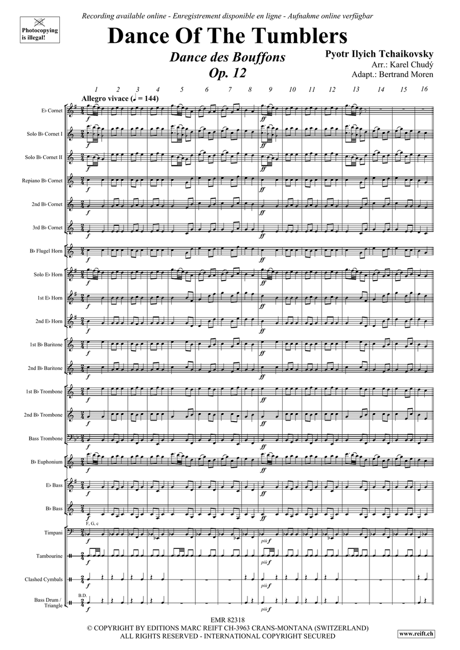 Dance of The Tumblers Dance of The Tumblers Brass Band scores gallery preview page 4