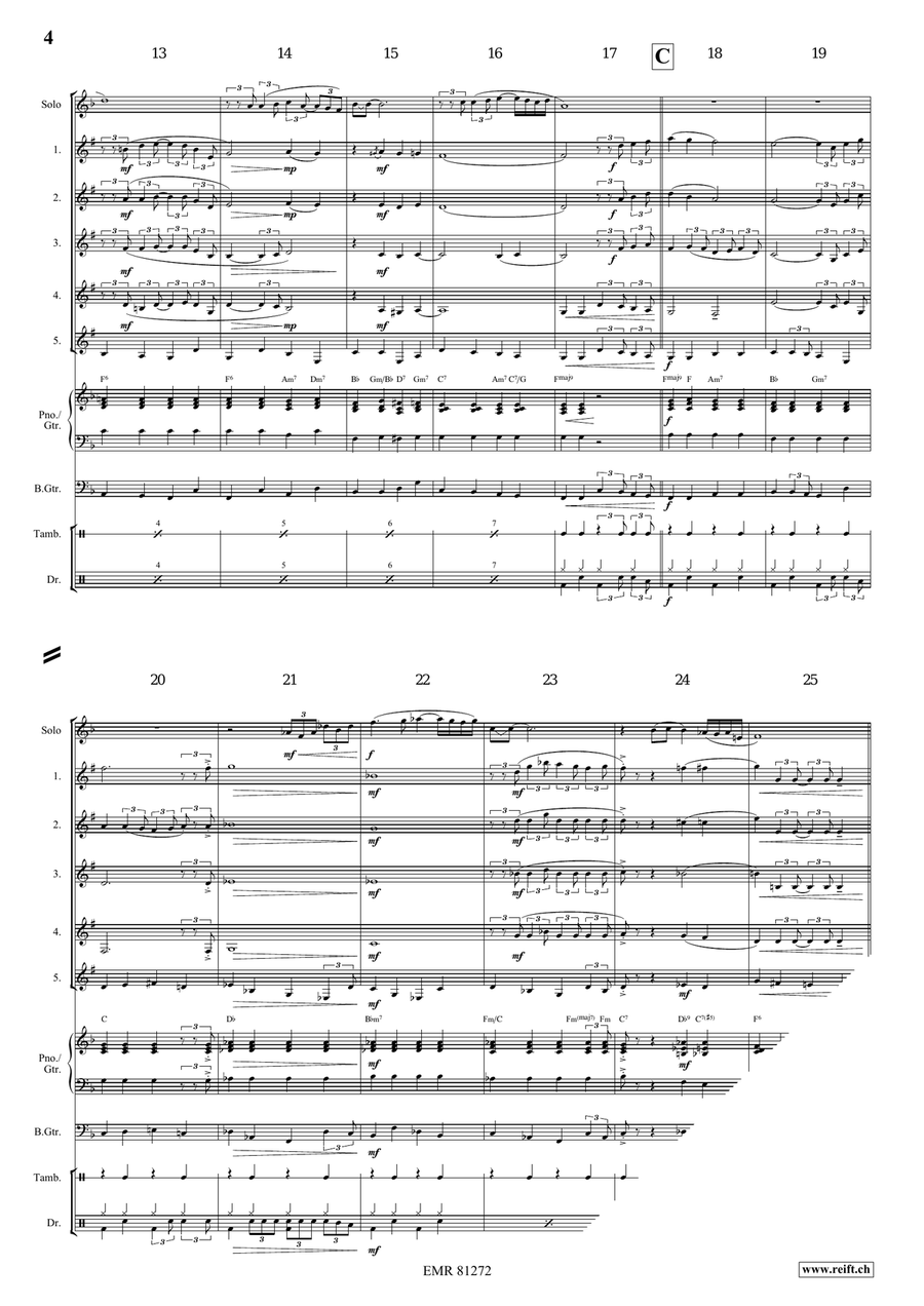 Torna a Surriento Torna a Surriento Bassoon scores gallery preview page 4