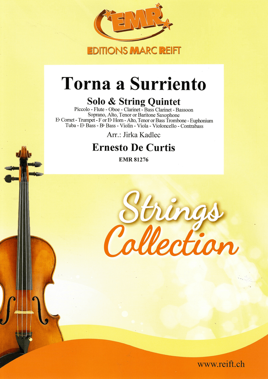 Torna a Surriento Torna a Surriento Bassoon scores gallery preview page 1