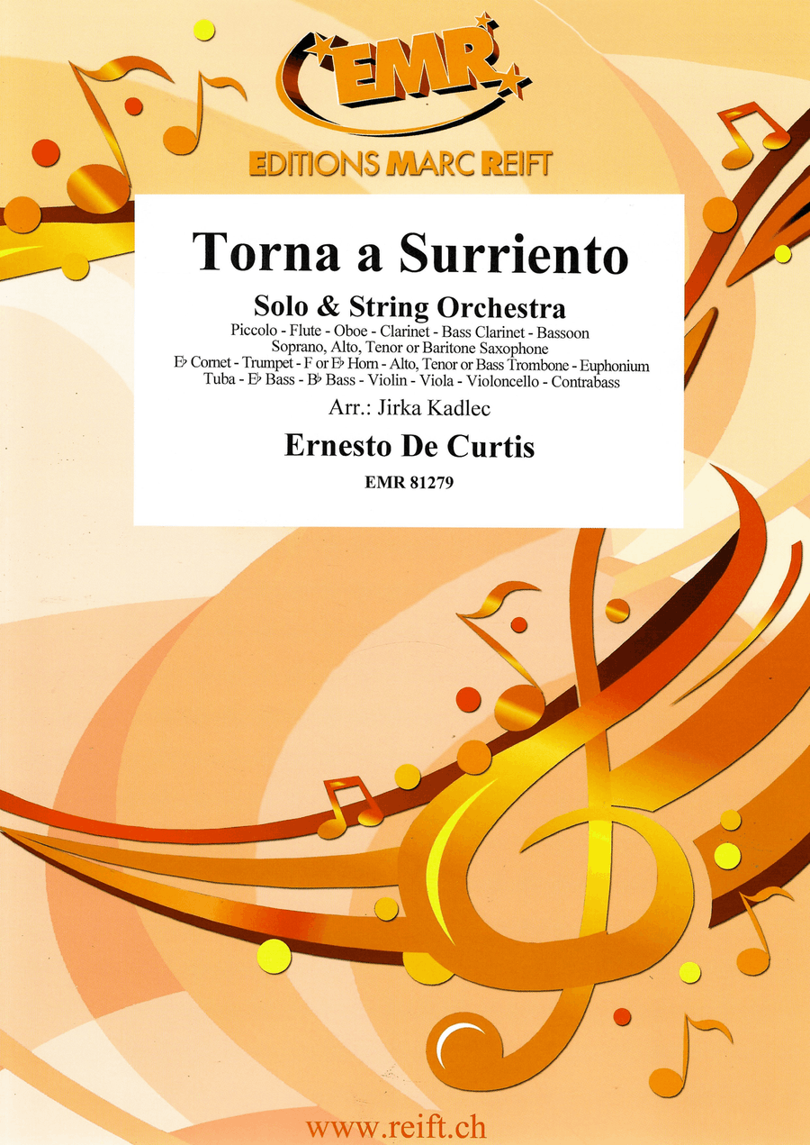 Torna a Surriento Torna a Surriento Bassoon scores gallery preview page 1