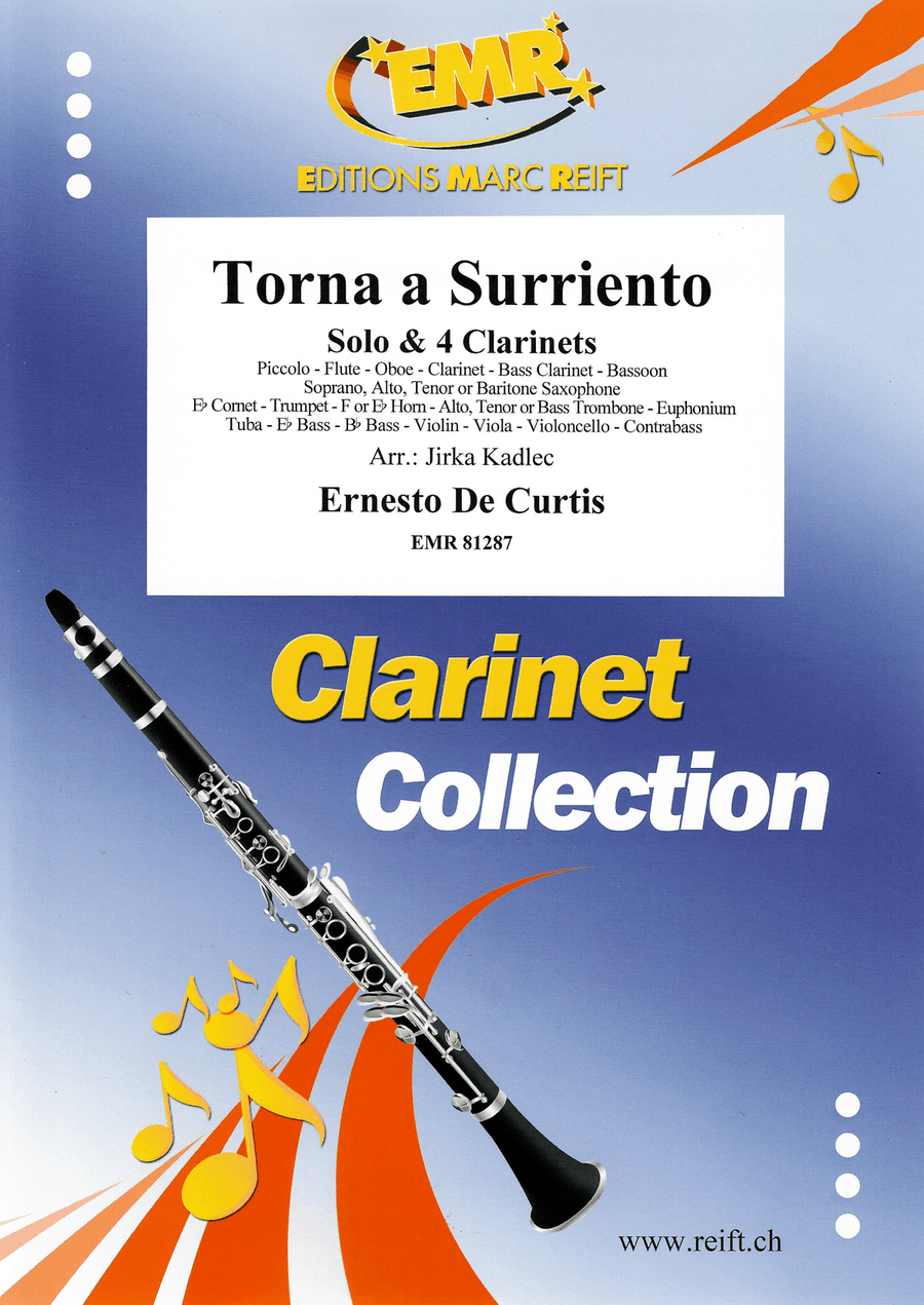 Torna a Surriento Torna a Surriento Bassoon scores gallery preview page 1