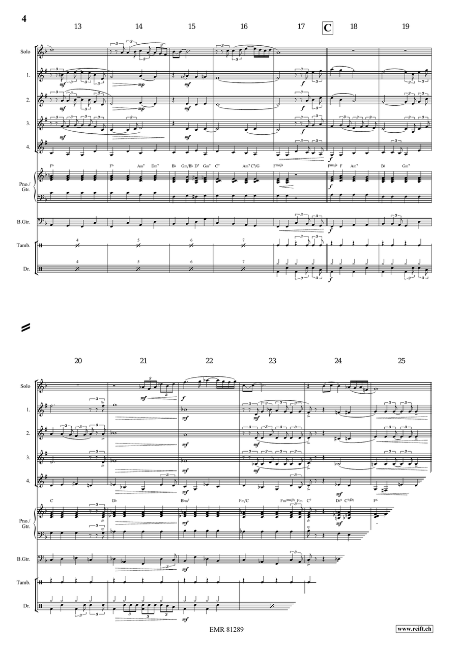 Torna a Surriento Torna a Surriento Bassoon scores gallery preview page 4
