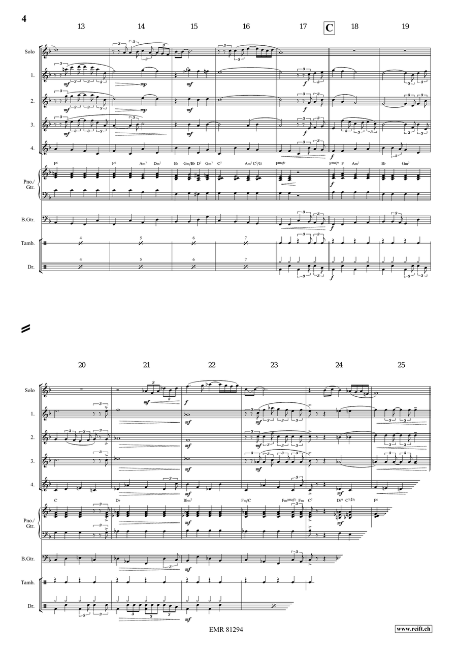 Torna a Surriento Torna a Surriento Bassoon scores gallery preview page 4