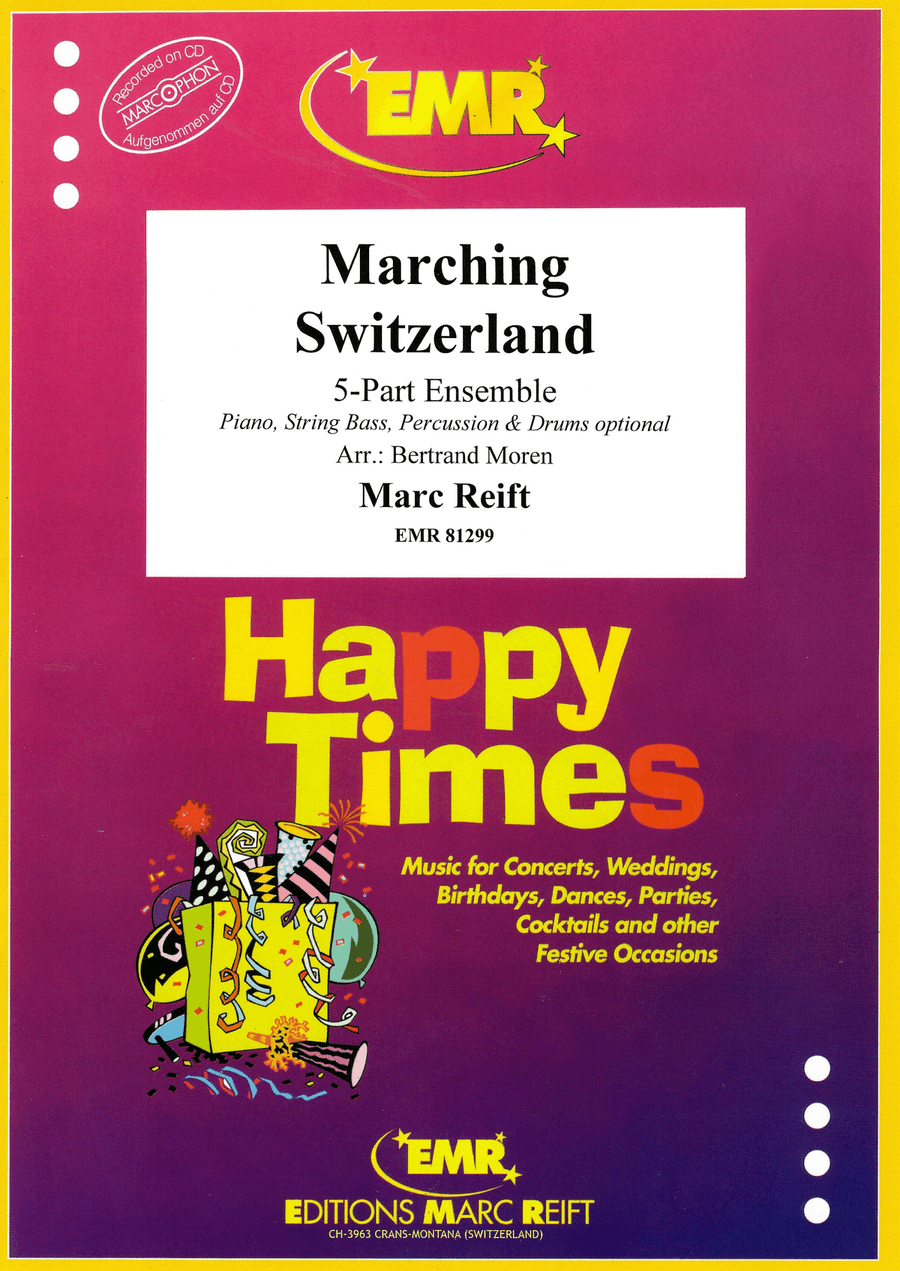 Marching Switzerland Marching Switzerland Score scores gallery preview page 1