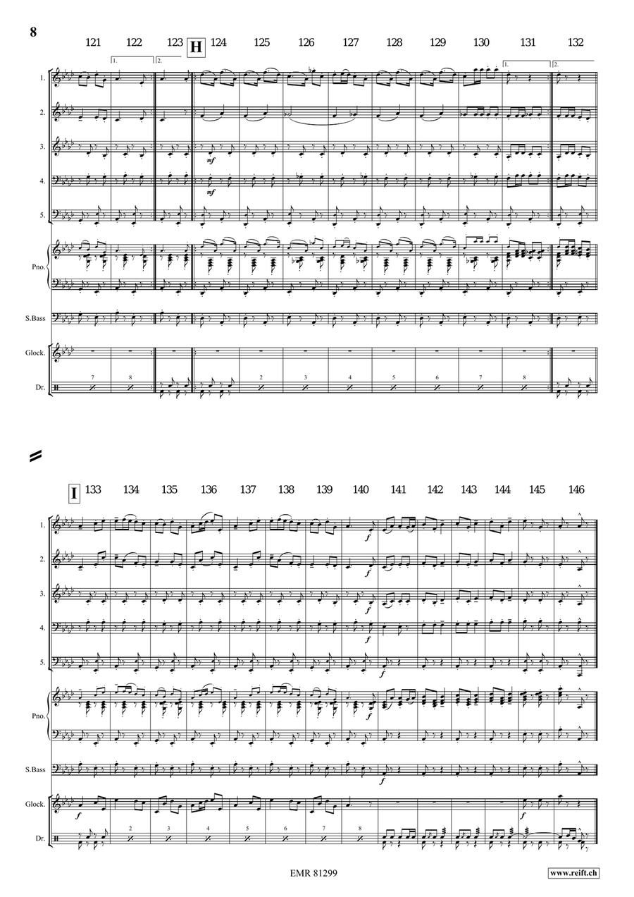 Marching Switzerland Marching Switzerland Score scores gallery preview page 9