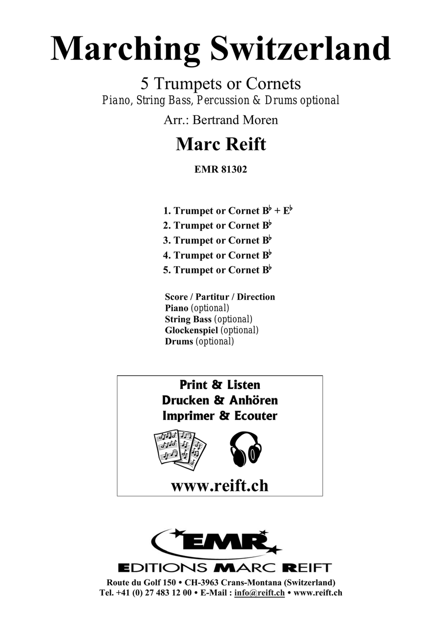 Marching Switzerland Marching Switzerland Cornet scores gallery preview page 2