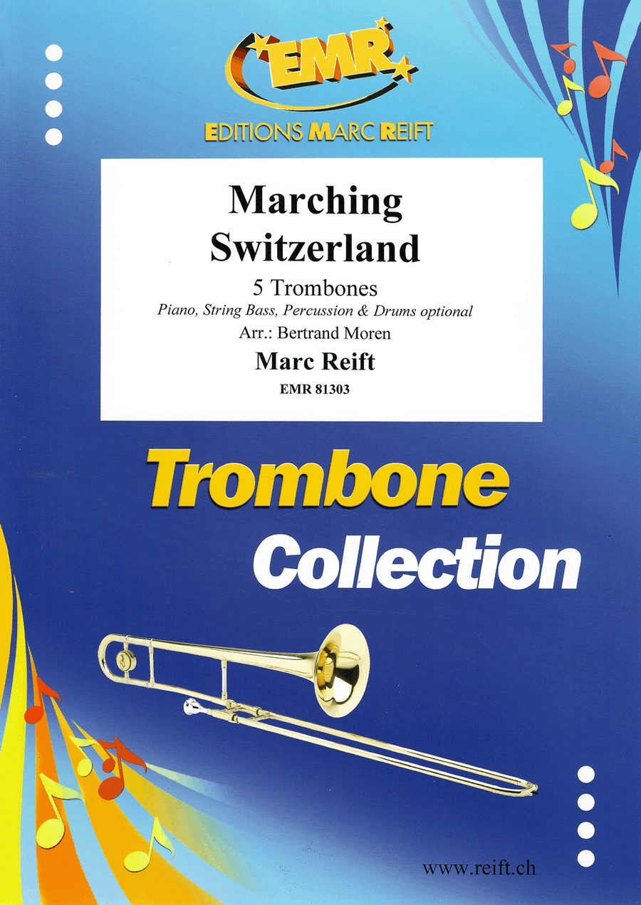 Marching Switzerland Marching Switzerland Trombone scores gallery preview page 1