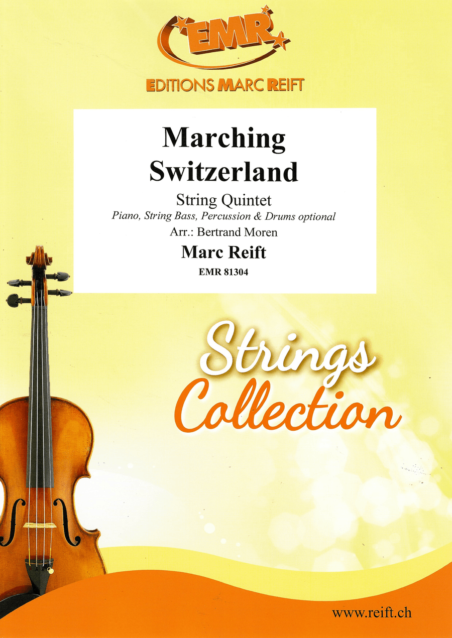 Marching Switzerland Marching Switzerland String Quintet scores gallery preview page 1