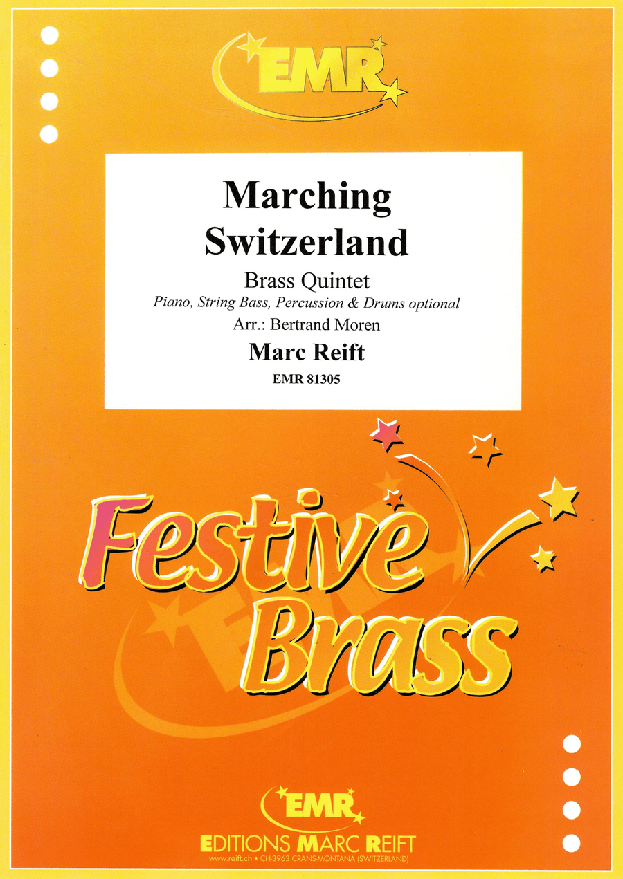 Marching Switzerland Marching Switzerland Brass Quintet scores gallery preview page 1