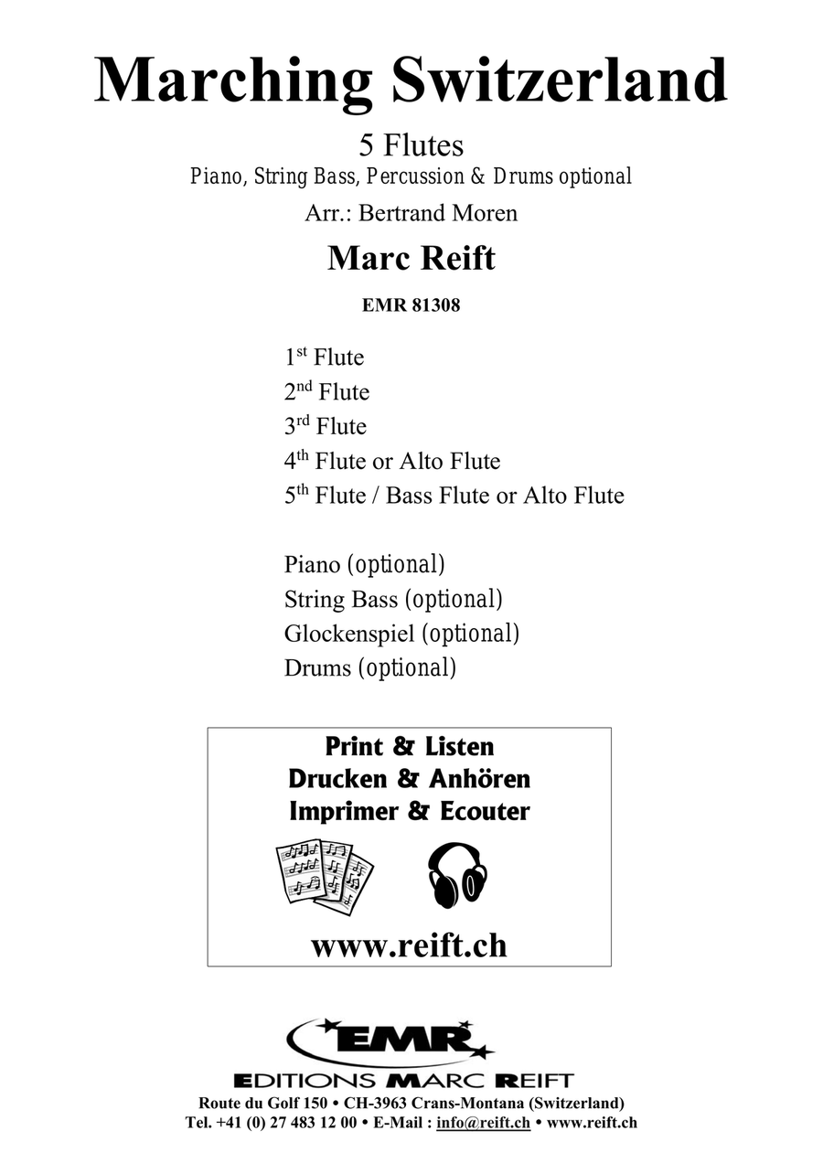 Marching Switzerland Marching Switzerland Flute scores gallery preview page 2