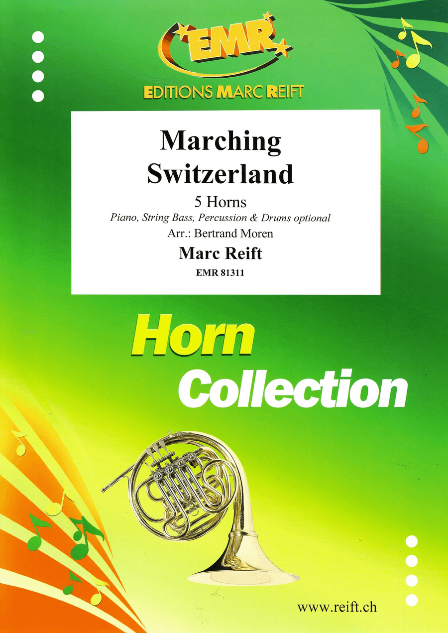 Marching Switzerland Marching Switzerland Horn scores gallery preview page 1