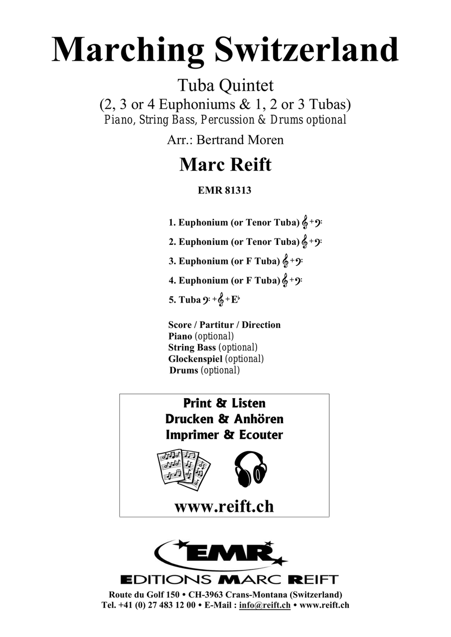 Marching Switzerland Marching Switzerland Tuba scores gallery preview page 2