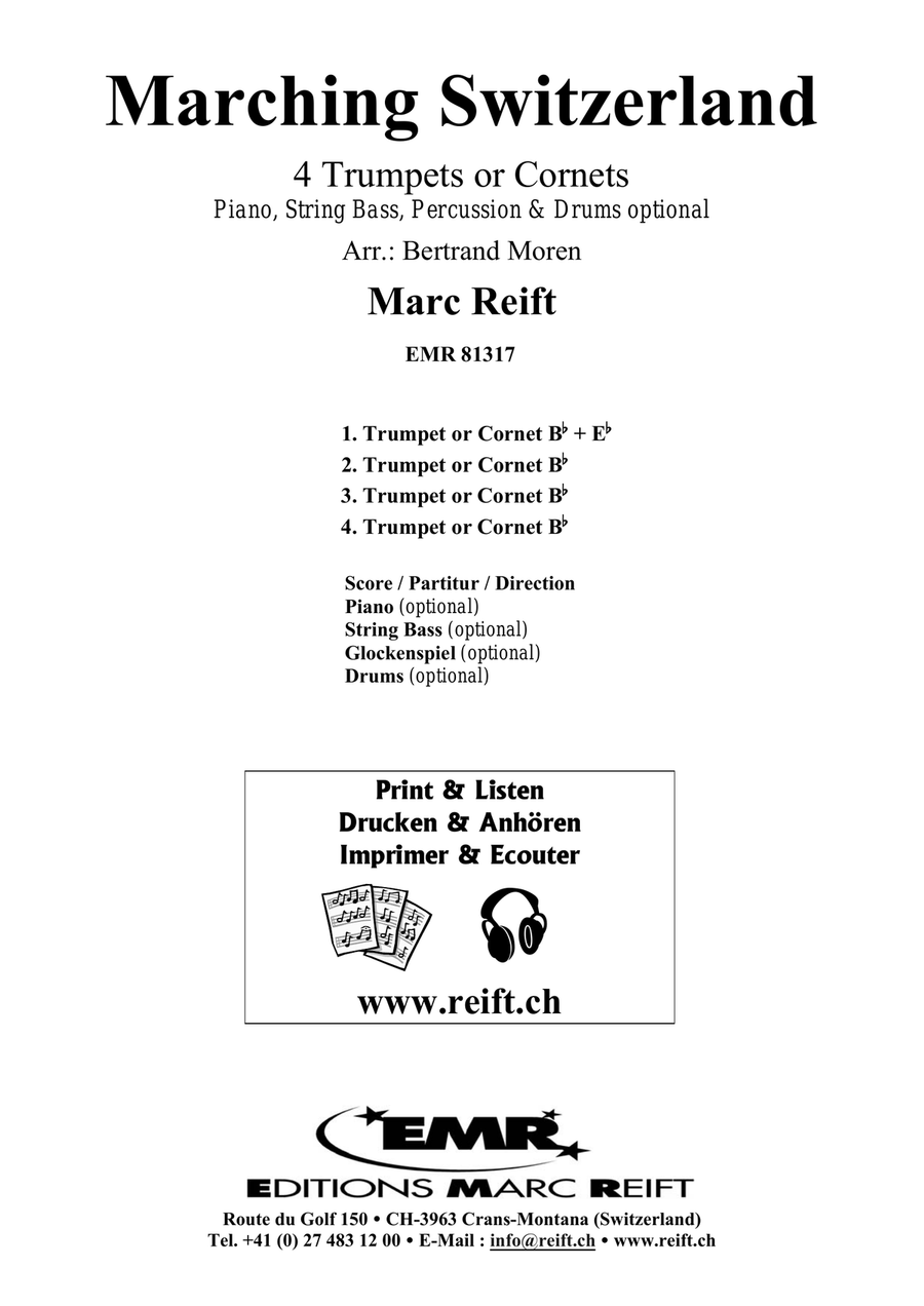 Marching Switzerland Marching Switzerland Cornet scores gallery preview page 2