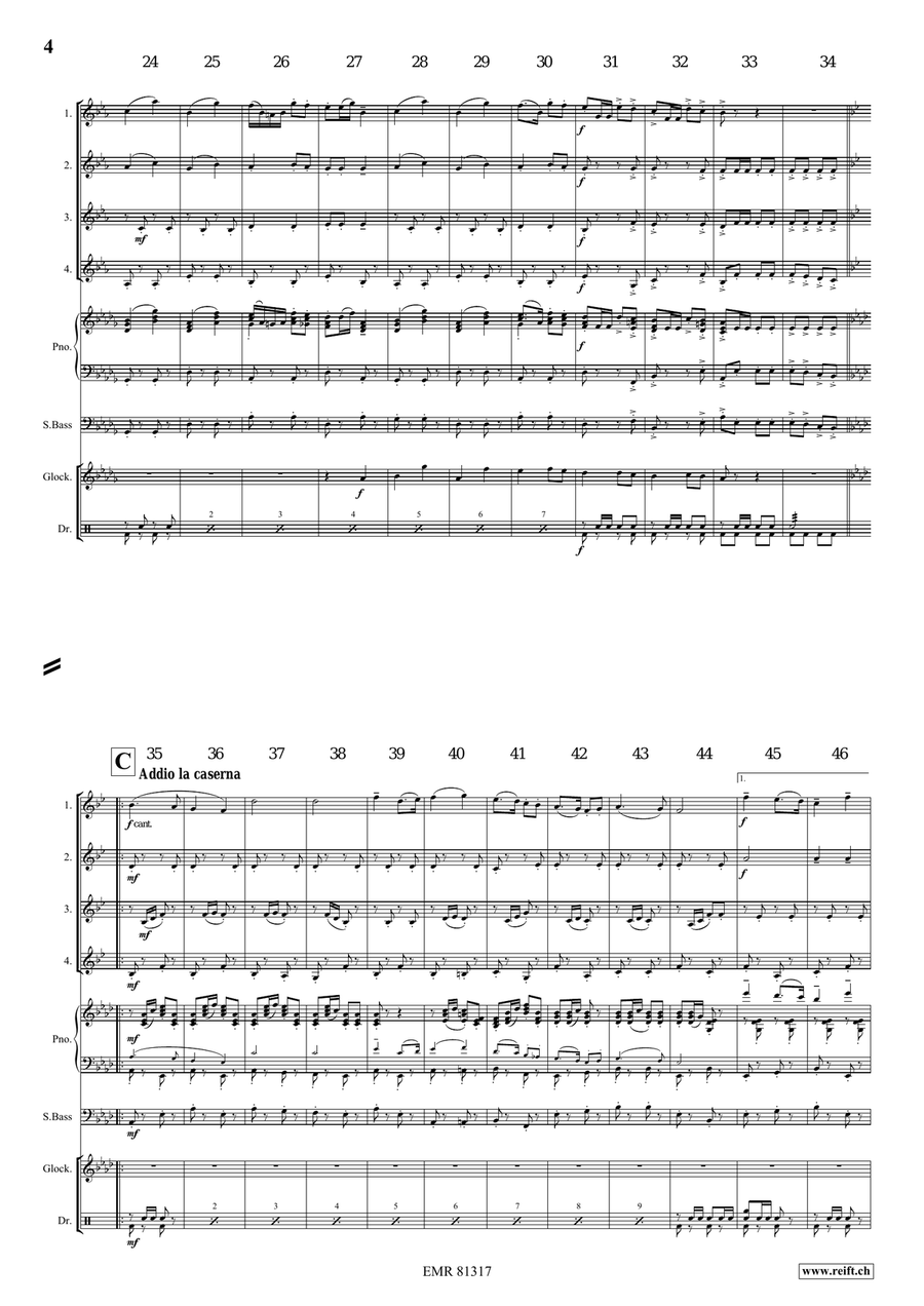 Marching Switzerland Marching Switzerland Cornet scores gallery preview page 5