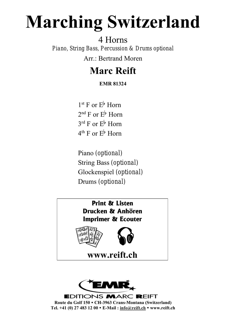 Marching Switzerland Marching Switzerland Horn scores gallery preview page 2