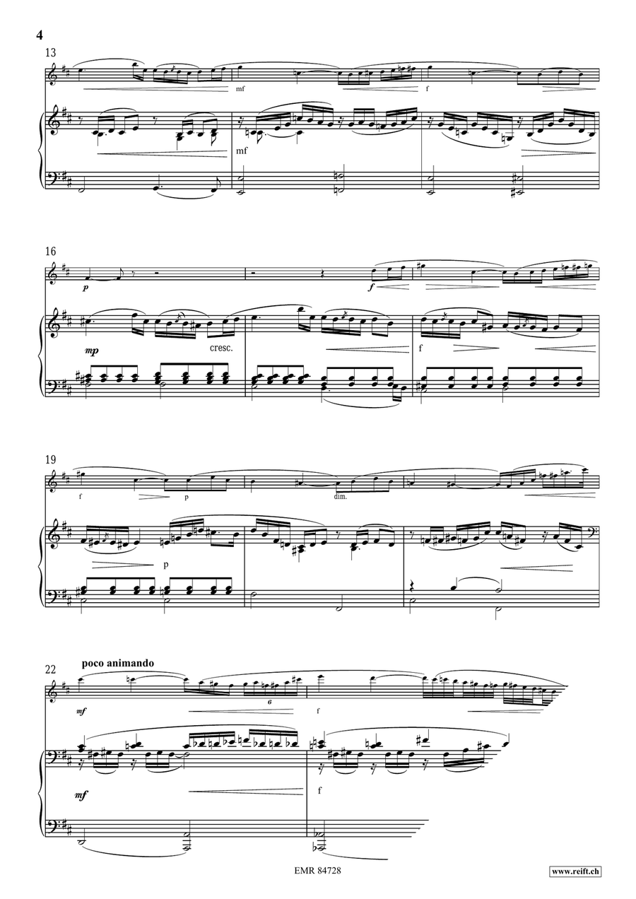 Aria Aria Flute Solo scores gallery preview page 4