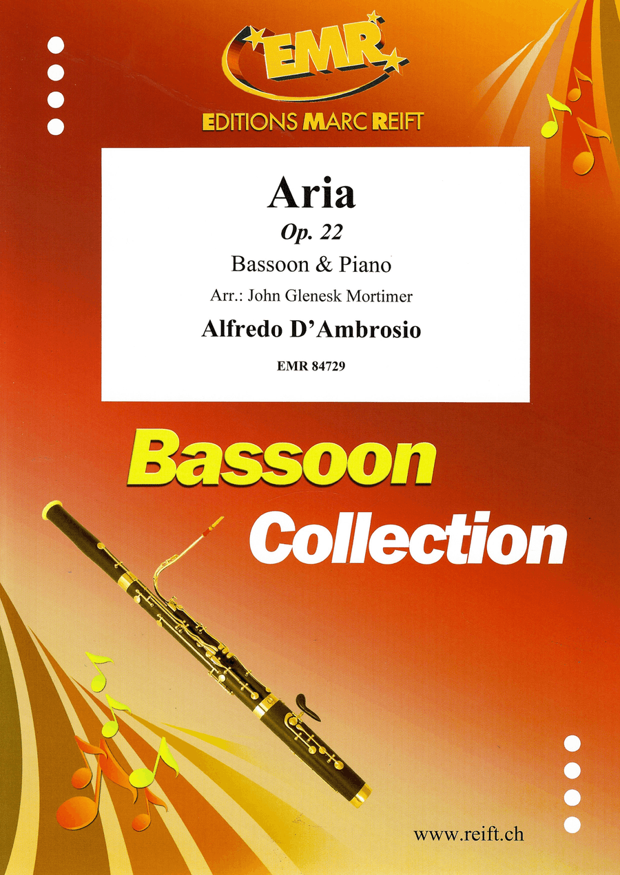 Aria Aria Bassoon Solo scores gallery preview page 1