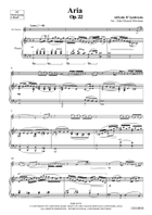 Aria Clarinet Solo scores gallery preview page 3