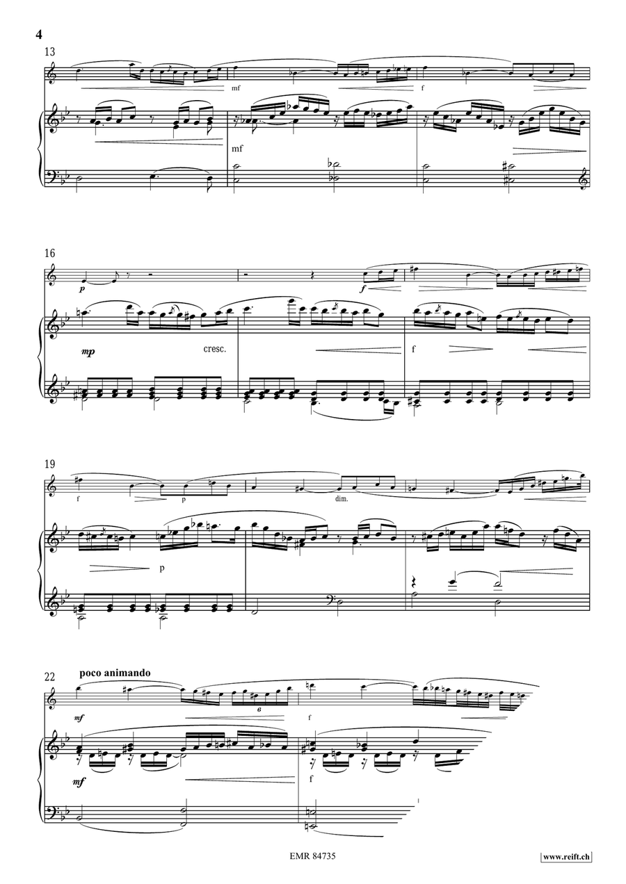 Aria Aria Tenor Saxophone scores gallery preview page 4