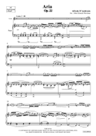 Aria Violin Solo scores gallery preview page 3