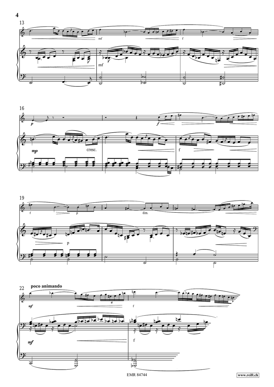 Aria Aria Violin Solo scores gallery preview page 4