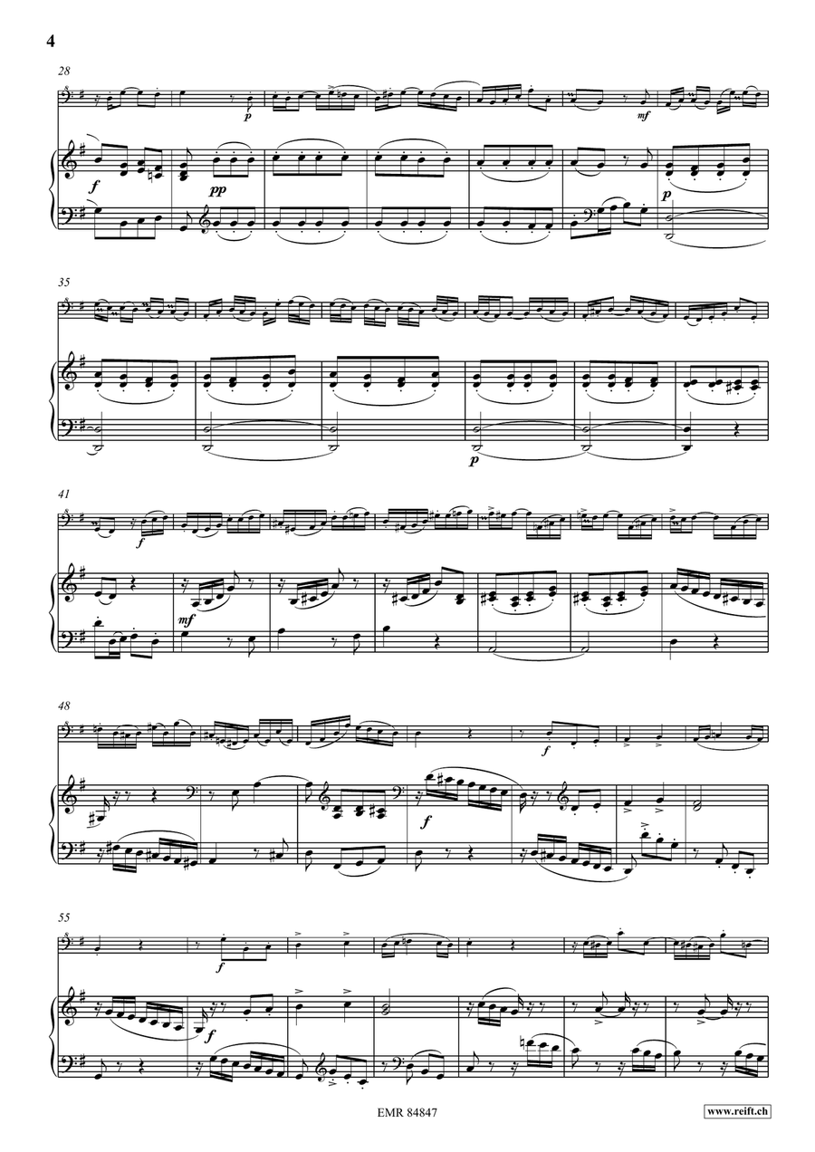 Italian Concerto Italian Concerto Bass Recorder scores gallery preview page 5