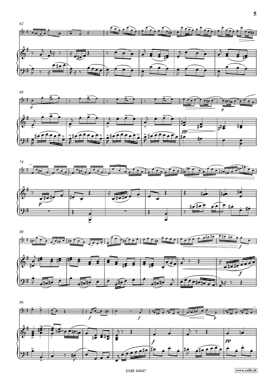 Italian Concerto Italian Concerto Bass Recorder scores gallery preview page 6
