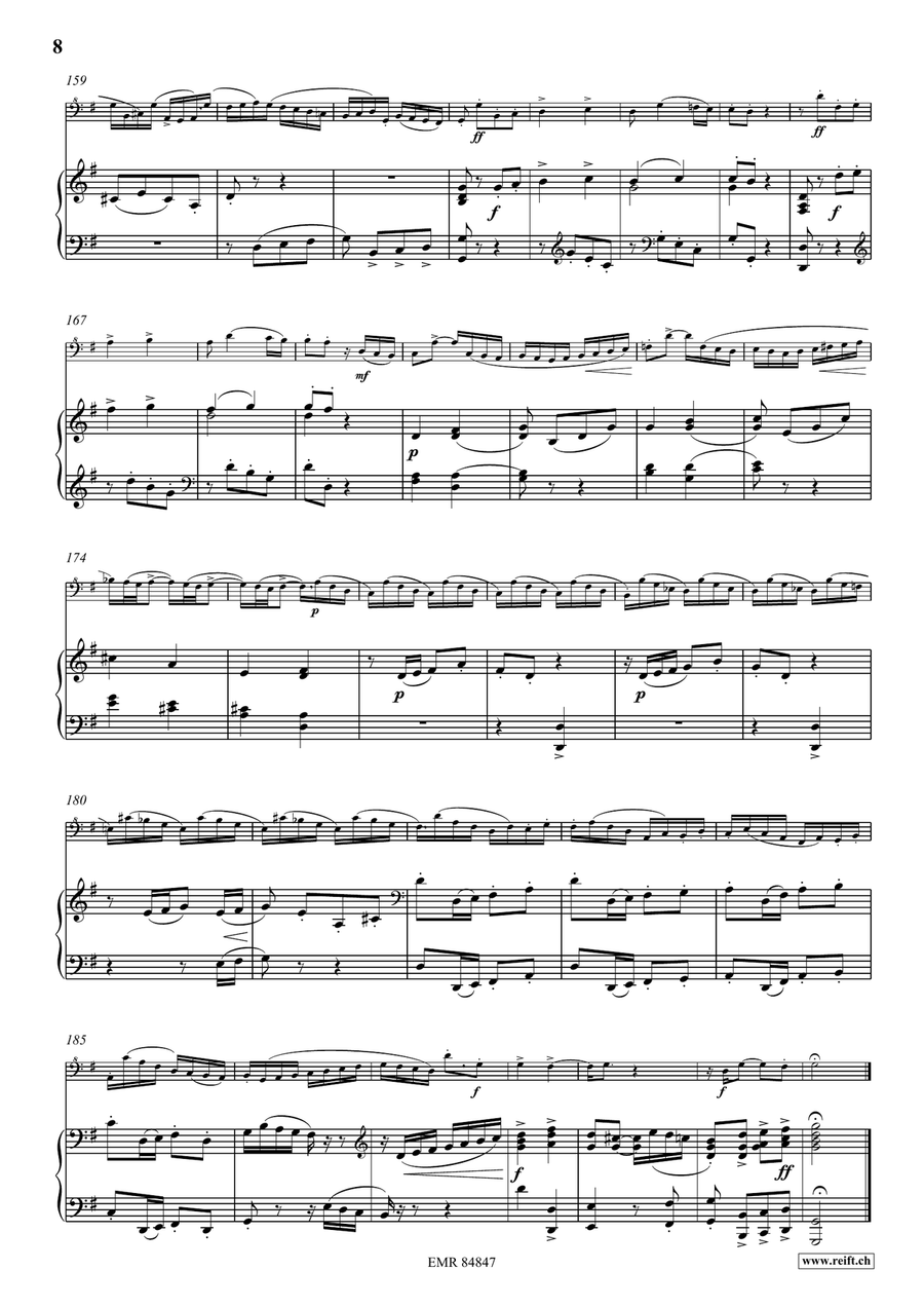 Italian Concerto Italian Concerto Bass Recorder scores gallery preview page 9