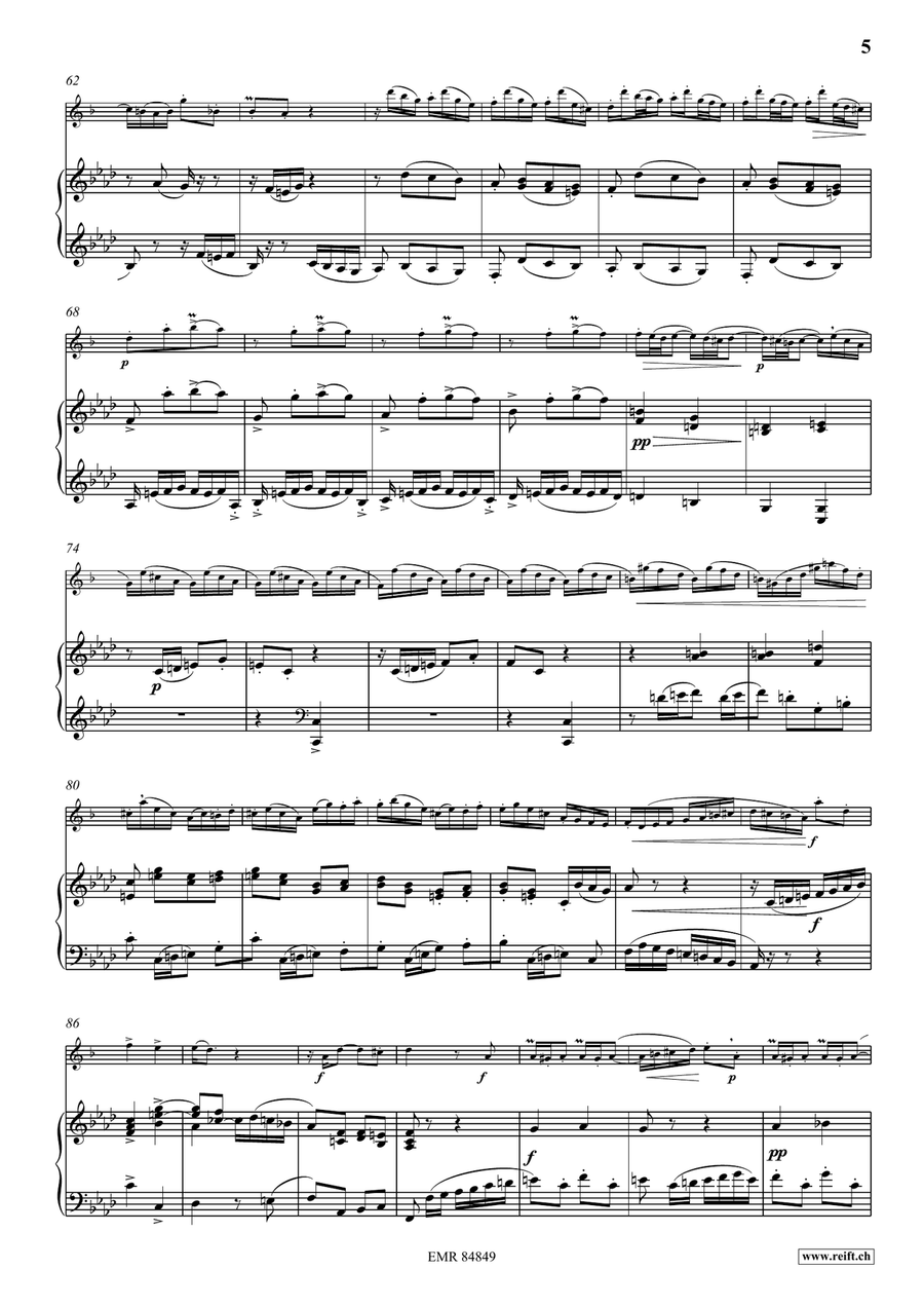 Italian Concerto Italian Concerto Alto Saxophone scores gallery preview page 6