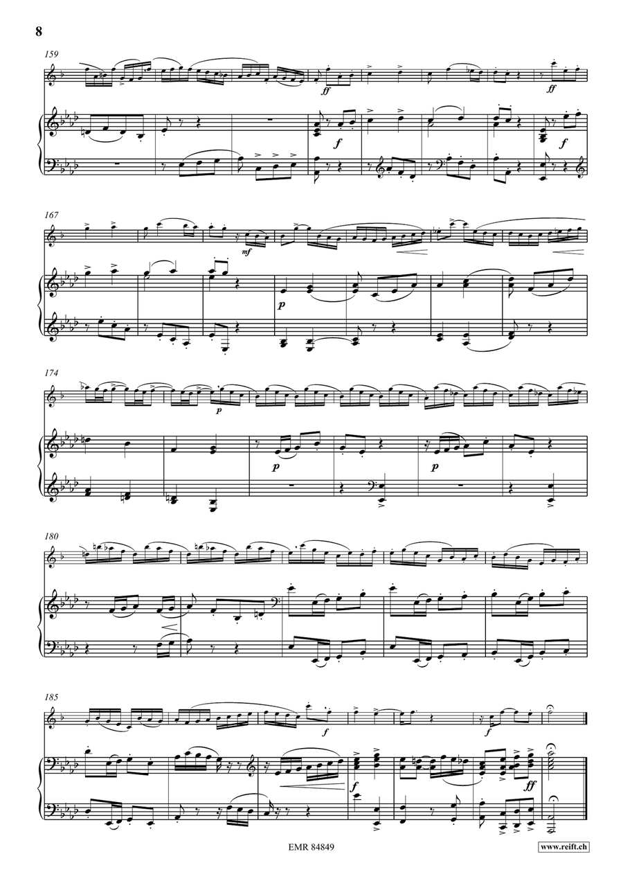 Italian Concerto Italian Concerto Alto Saxophone scores gallery preview page 9