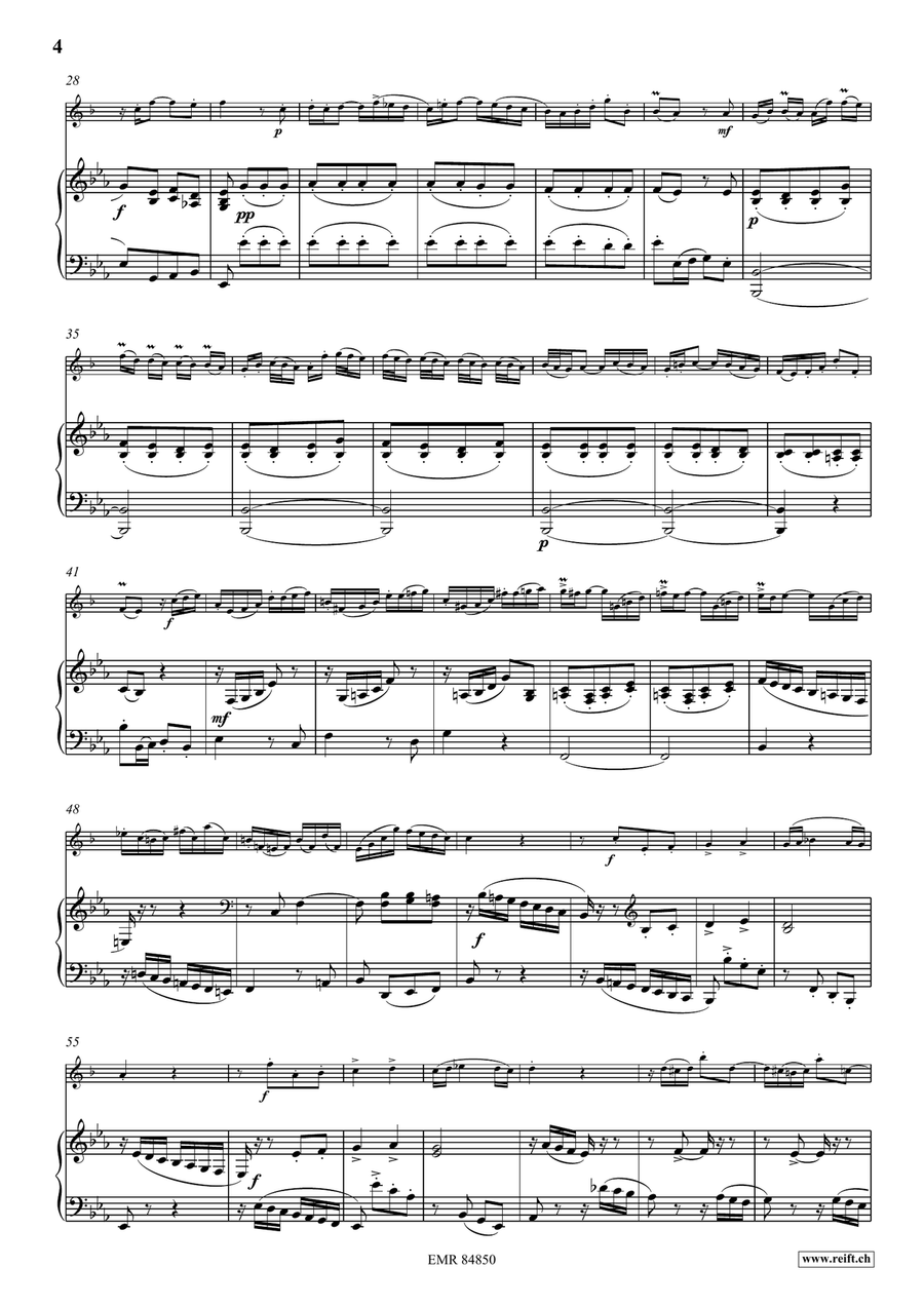 Italian Concerto Italian Concerto Tenor Saxophone scores gallery preview page 5
