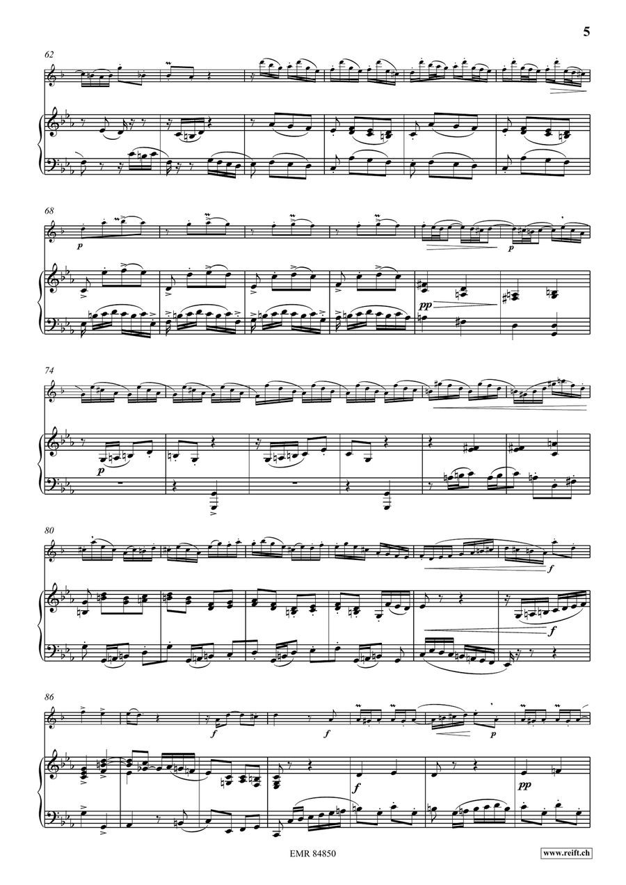 Italian Concerto Italian Concerto Tenor Saxophone scores gallery preview page 6