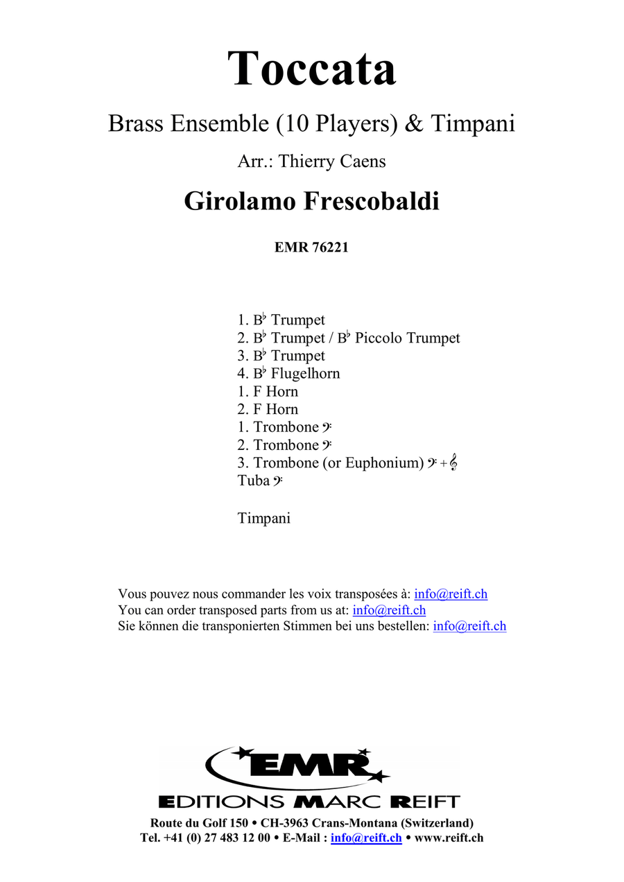 Toccata Toccata Percussion scores gallery preview page 2