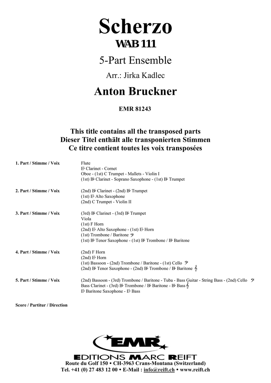 Scherzo Scherzo Score scores gallery preview page 2