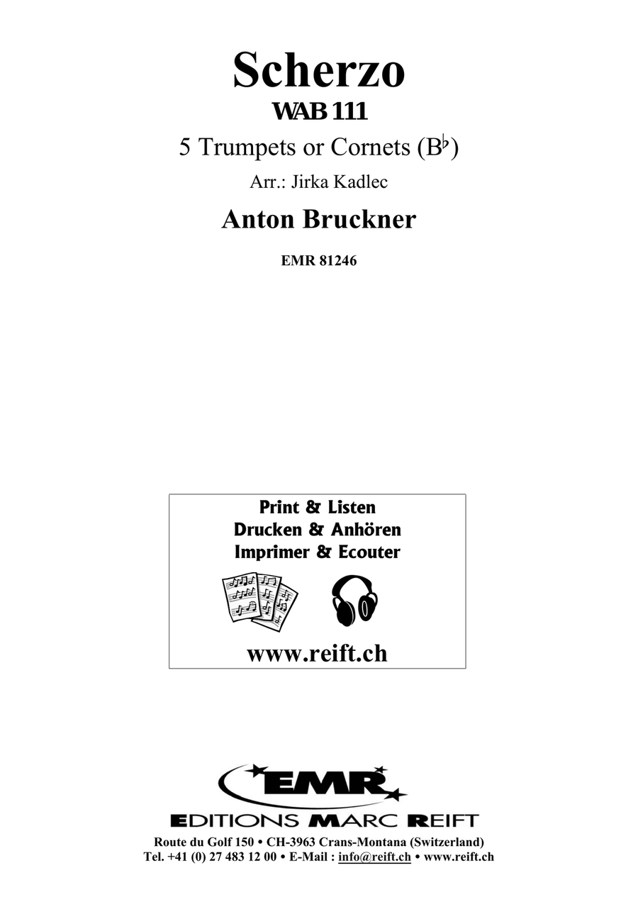 Scherzo Scherzo Cornet scores gallery preview page 2