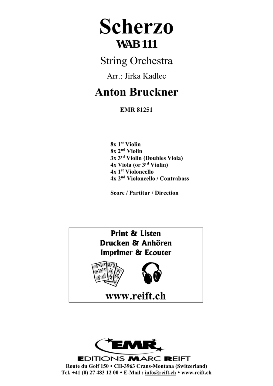 Scherzo Scherzo String Orchestra scores gallery preview page 2