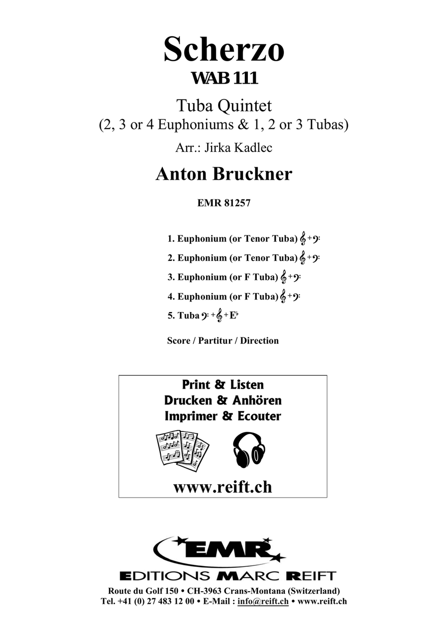 Scherzo Scherzo Tuba scores gallery preview page 2