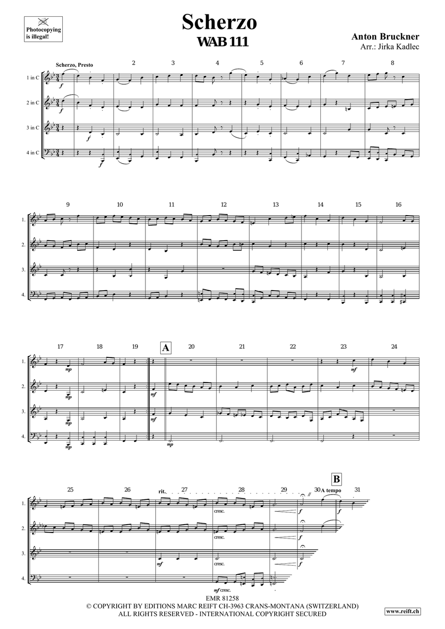 Scherzo Scherzo Score scores gallery preview page 3