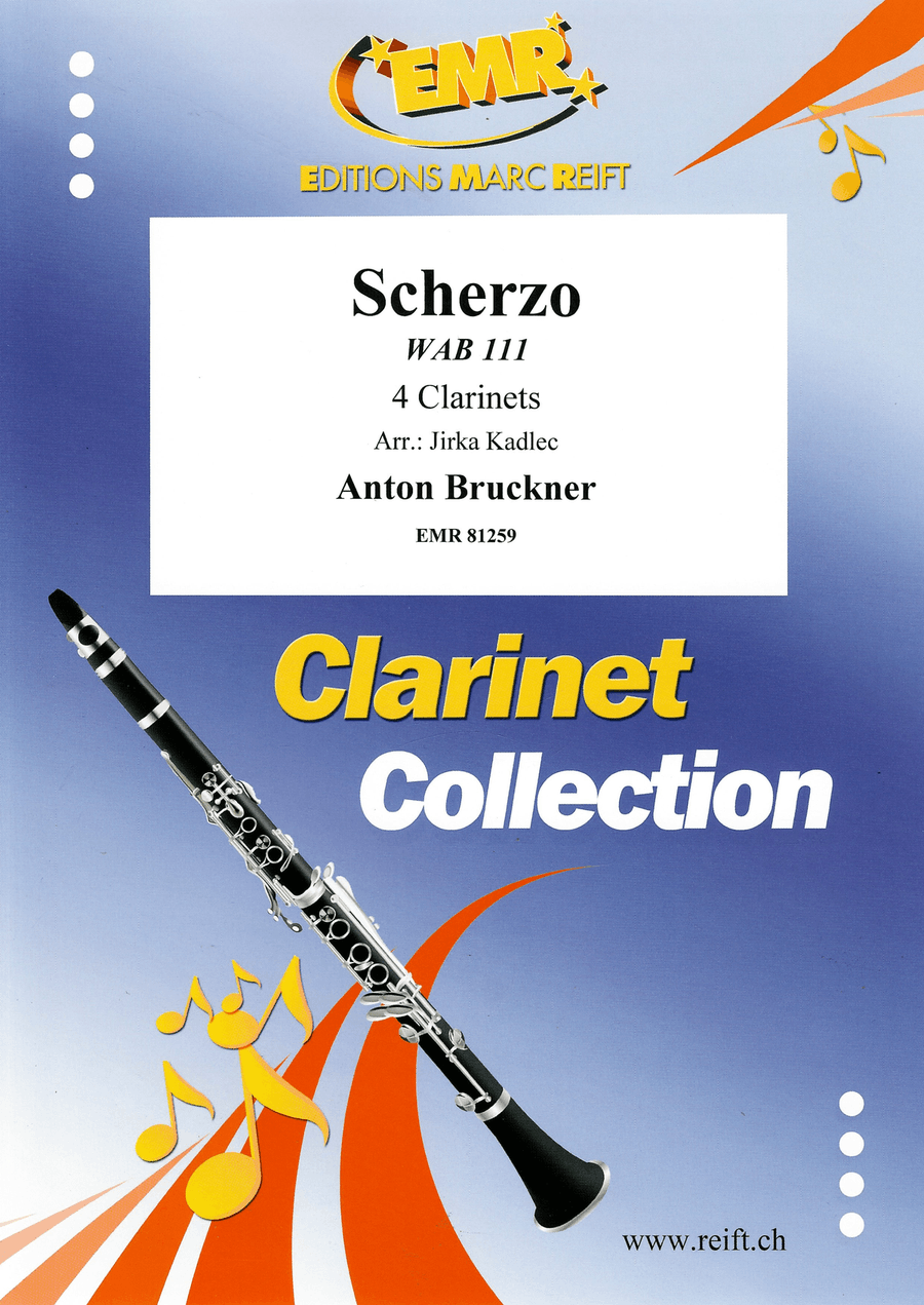 Scherzo Scherzo Clarinet Quartet scores gallery preview page 1